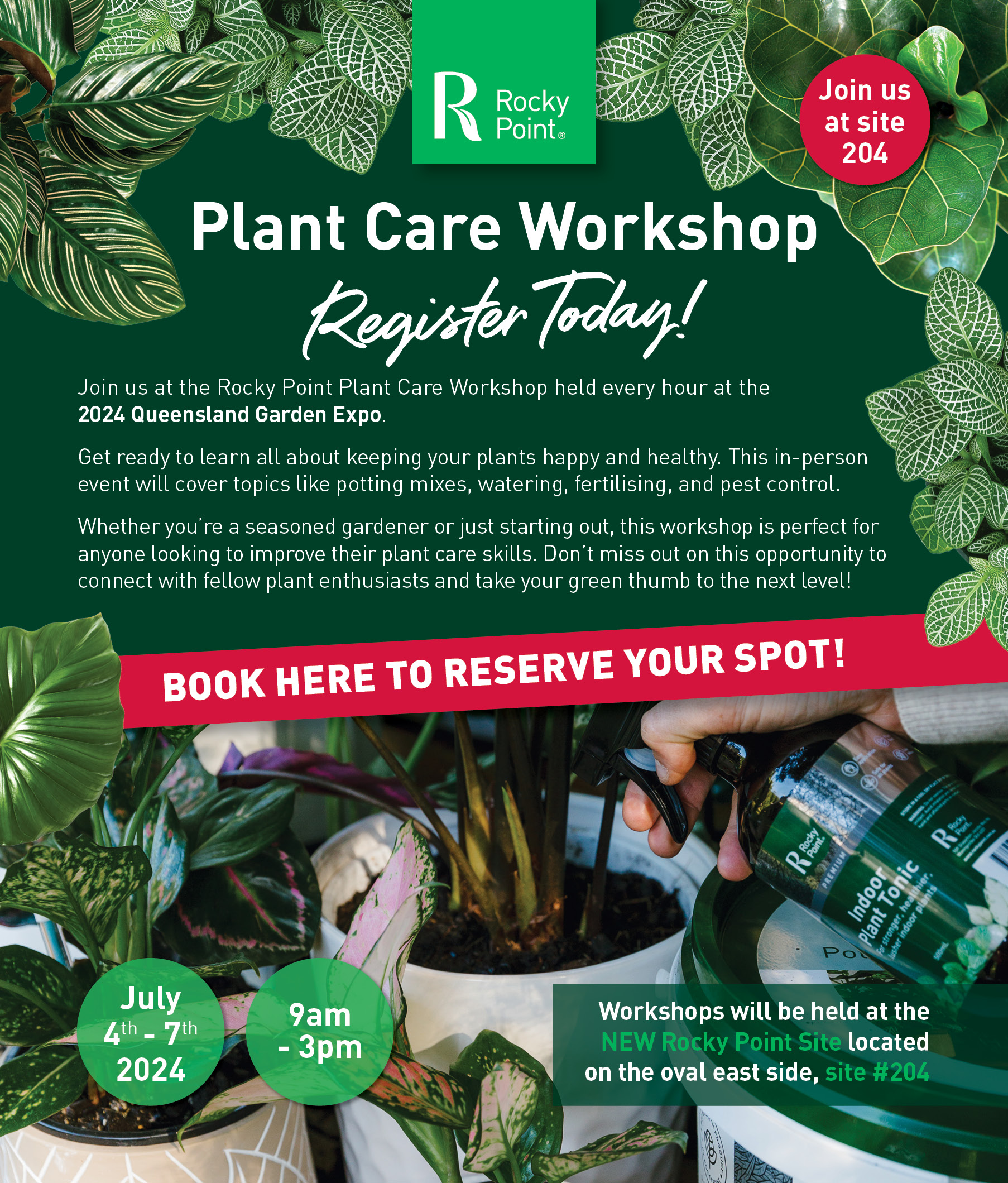 Plant Care Workshop